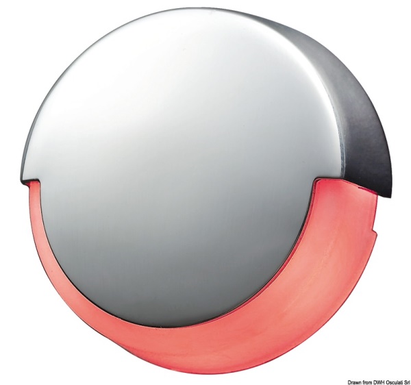 Luce led d'ambientazione Adara rossa - 13.426.24