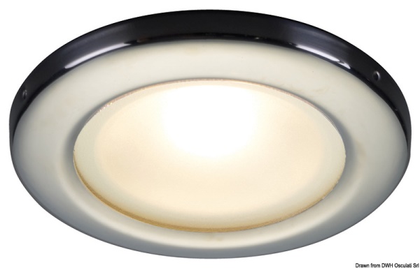 Plafoniera LED da incasso Vega II bianco - 13.433.12