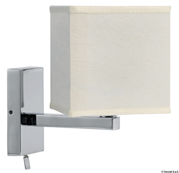 Applique snodata ottone cromato - 13.483.11