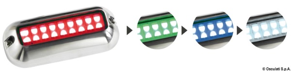 Luce subacquea a LED RGBW - 13.640.03
