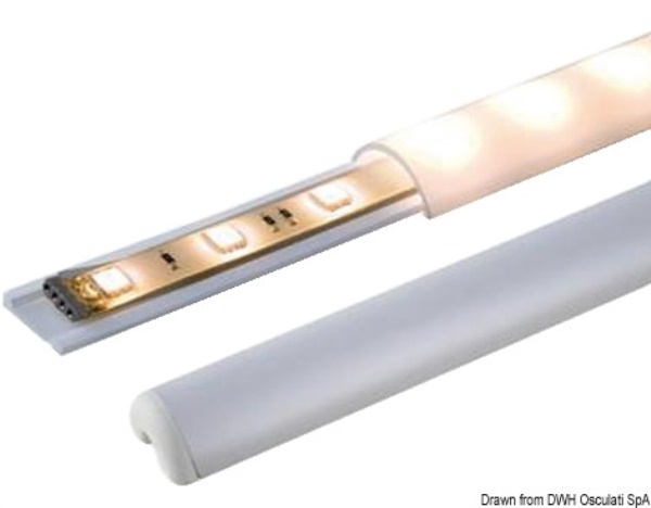 Profilo per strisce LED 1000 mm - 13.834.30