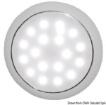 Osculati - Plafoniera LED senza incasso Day/Night cromata