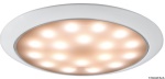 Osculati - Plafoniera LED senza incasso Day/Night bianca/inox