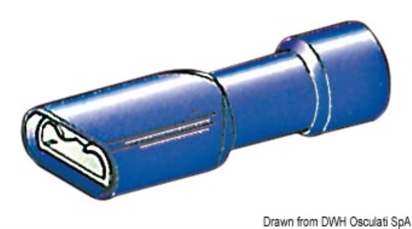 Faston femmina isolato 2,6-6 mm² - 14.186.06