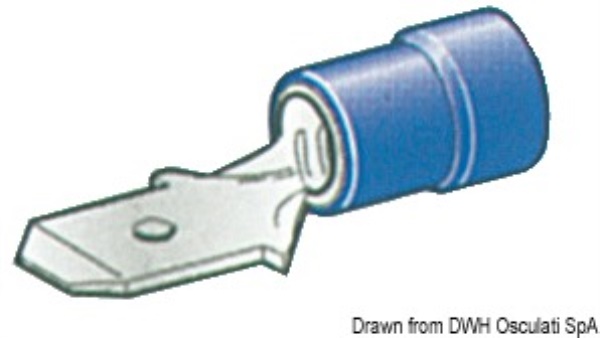 Faston maschio isolati 1-2,5 mm² - 14.185.60
