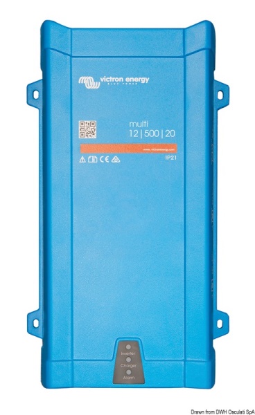 Inverter e caricabat.Victron Multiplus 500 W 20+1A - 14.268.00
