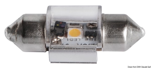 Lampadina led bianco/verde - 14.300.41