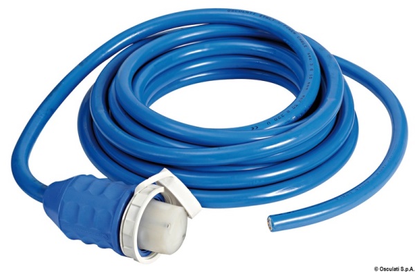 Spina + cavo 10 m blu 50 A - 14.334.20