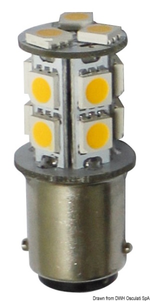 Lampadina LED 12/24 V BA15D 2 W 140 lm - 14.443.11