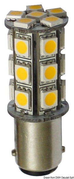 Lampadina LED 12/24 V BA15D 2,5 W 264 lm - 14.443.12