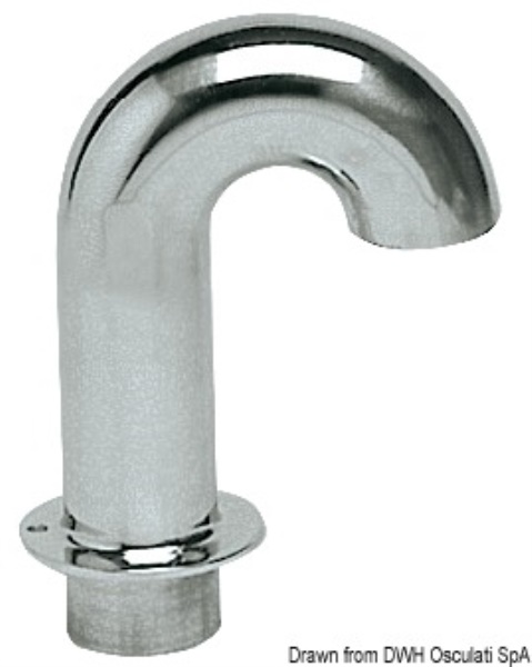 Uscita a pipa inox per cavi - 14.481.92