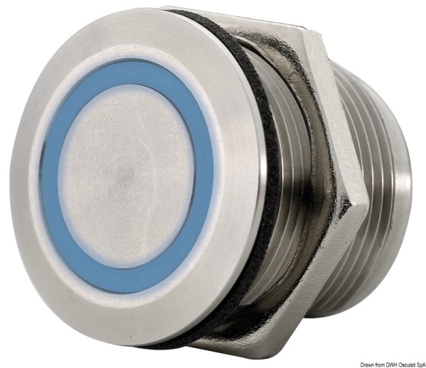 Interruttore dimmerabile per luci a LED ø 19 mm - 14.482.00