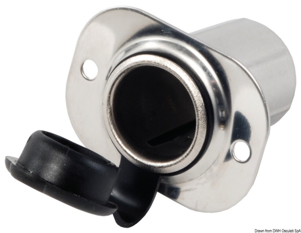Presa inox per accendisigari - 14.518.00