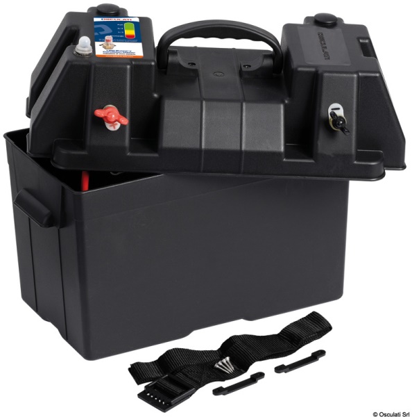Cassetta batteria power center DELUXE con dual USB - 14.547.02