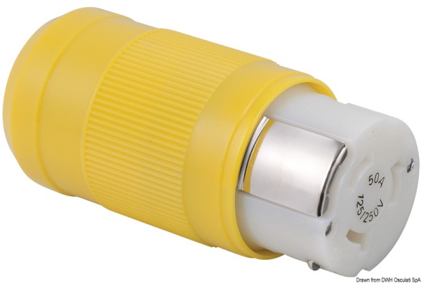 Spina Marinco bipolare tripolare 4 fili - 14.587.01