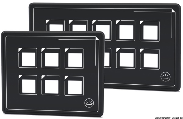 Pannello elettrico touch control 10 pulsanti - 14.690.10