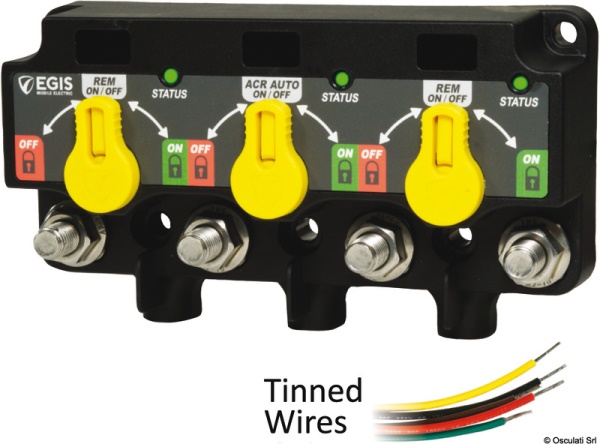 XD Flex 2 Triple - (Relay/VSR/Relay) w/Knobs - Flying Wires - 14.870.08
