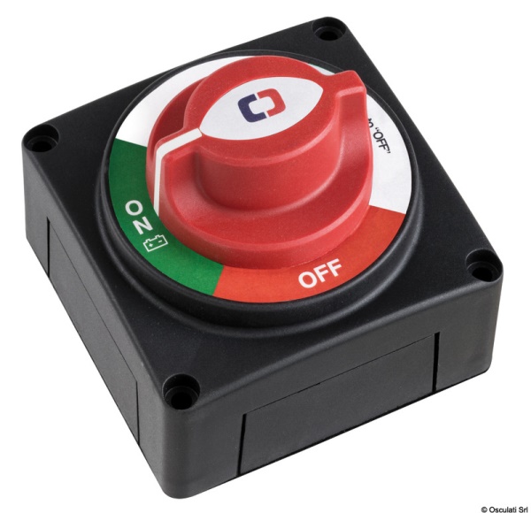 Interruttore/deviatore per batterie 550A ON-OFF - 14.923.21