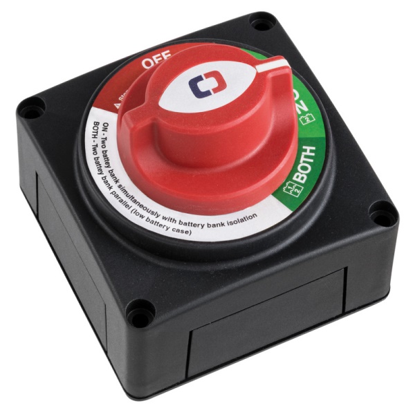 Interruttore/deviatore per batterie 550A OFF-ON-BOTH - 14.923.23