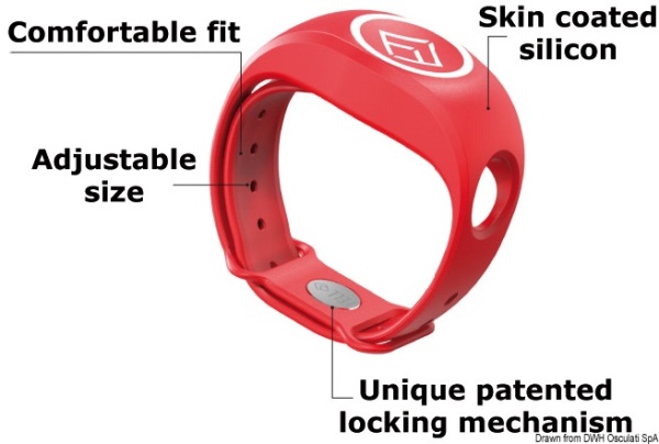 Braccialetto MOB+rosso xBAND - 14.969.10
