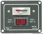 Osculati - Pannellino tester per 2 batterie