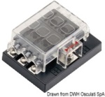 Osculati - Box per 6 fusibili lamellari