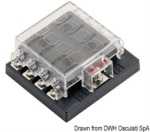 Osculati - Box per 8 fusibili lamellari