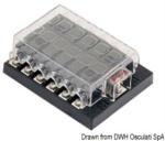 Osculati - Box per 12 fusibili lamellari