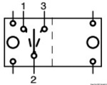 Osculati - Interruttore ON-OFF-ON 12 V