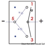 Osculati - Interruttore Marina R II ON-OFF-(ON)