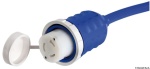 Osculati - Spina + cavo 15 m blu 50 A