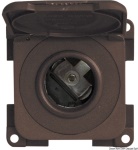 Osculati - Presa telefono marrone