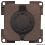 Osculati - Presa telefono marrone da esterno