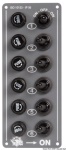 Osculati - Pannello elettrico 6 interruttori