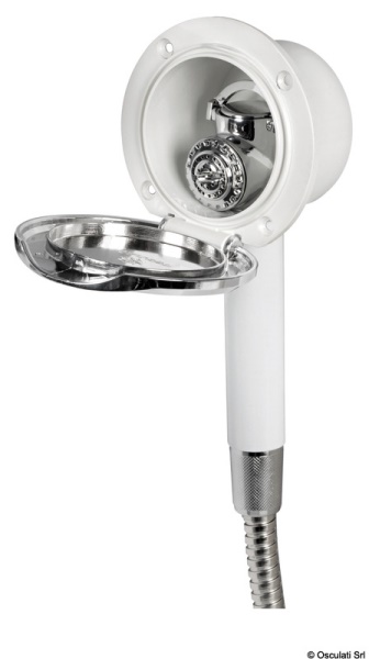 Box doccia Classic Evo cromato tubo inox 2,5 m a parete - 15.150.09