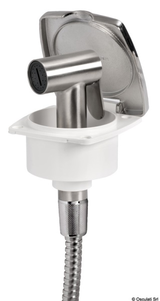 Doccia New Edge Inox doccia Tiger tubo Inox 2,5 m - 15.164.80