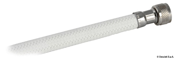 Doccetta New Edge Inox tubo nylon 4 m - 15.243.91