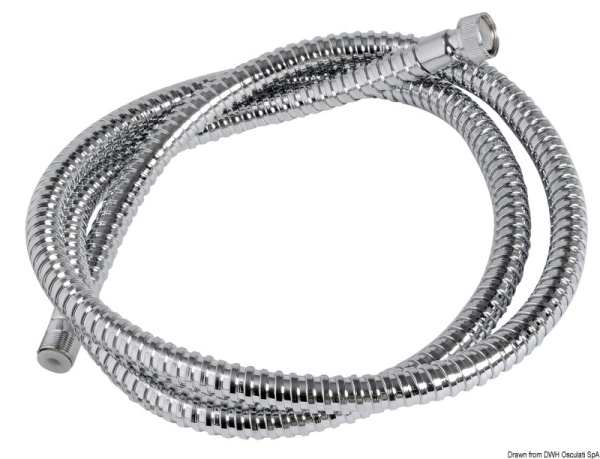 Tubo doccia inox 4 m - 15.199.01