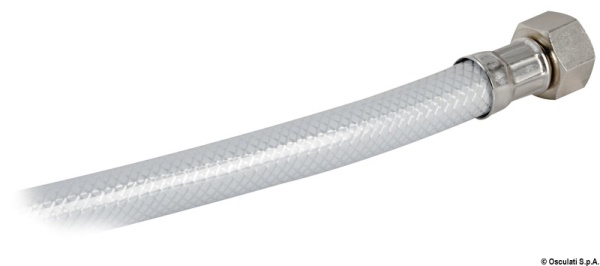 Doccia Classic Evo cromata tubo PVC 2,5 m  a parete - 15.250.09