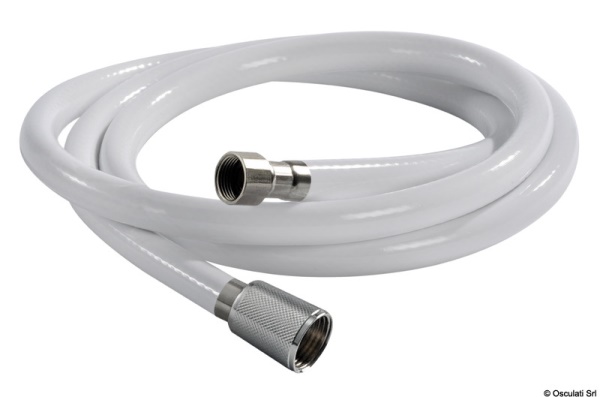 Tubo doccia PVC bianco 4 m - 15.210.01