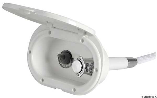 Box doccia con interruttore tubo PVC 4 m - 15.241.02