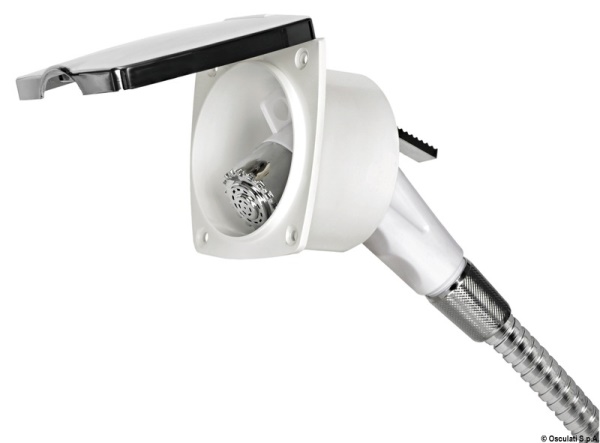 Box doccia New Edge cromato tubo inox 2,5 m - 15.148.06