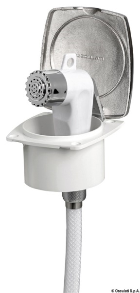 Doccetta Boris Inox tubo PVC 2,5 m - 15.248.70