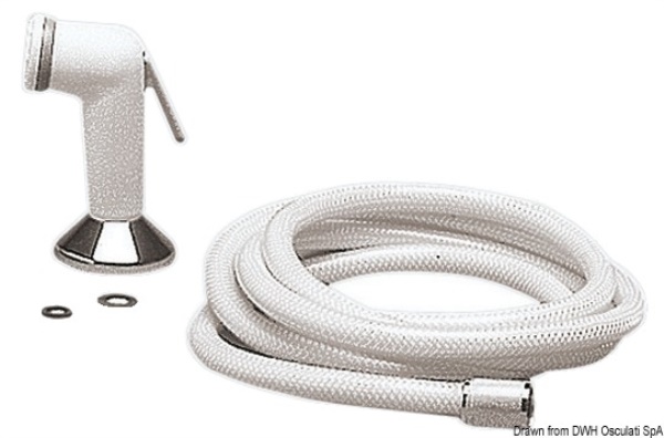 Doccetta Utility tubo PVC 4 m supporto da coperta - 15.256.01