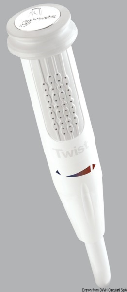 Twist Deck Shower Retail Mixer - 15.290.15