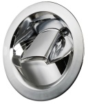 Osculati - Doccia Saturn solo fredda base verticale cromata