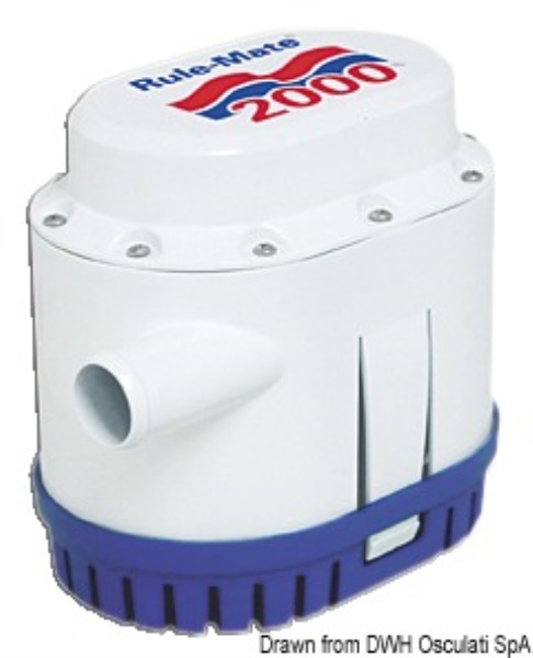 Pompa Rule automatica 129 l/min 12 V - 16.020.20