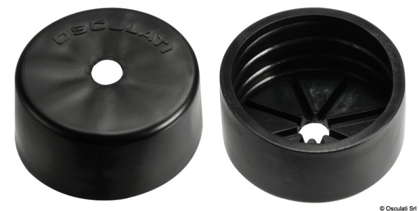 Tappo in plastica per tubo nero 16.104.41 - 16.104.52