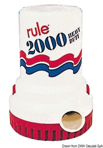 Pompa Rule 2000 12 V 8,4 A - 16.115.60