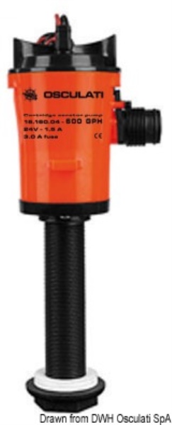 Pompa Europump a paratia per pescato - 16.160.03